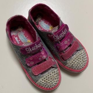 スケッチャーズ(SKECHERS)のスケッチャーズ 光るジュース 18cm(スニーカー)