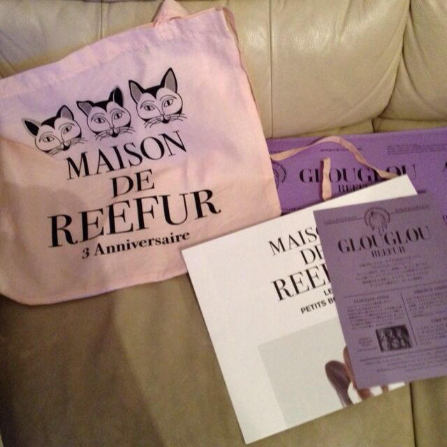 Maison de Reefur(メゾンドリーファー)の店頭配布終了リーファー三周年ショッパー レディースのバッグ(エコバッグ)の商品写真