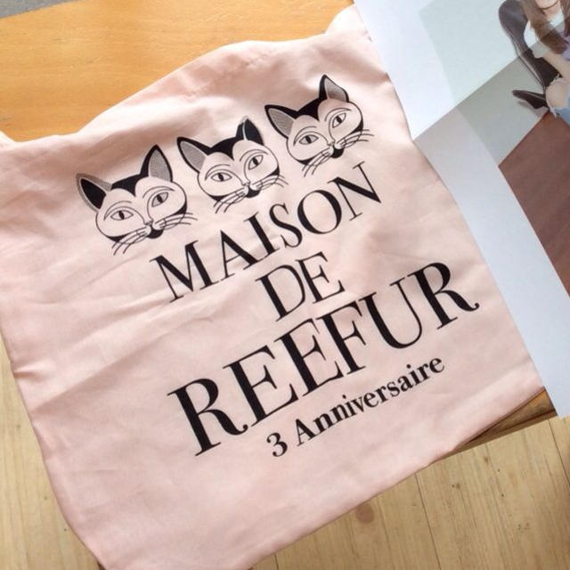 Maison de Reefur(メゾンドリーファー)の店頭配布終了リーファー三周年ショッパー レディースのバッグ(エコバッグ)の商品写真