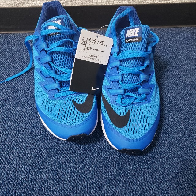 【新品】ナイキ エア ズーム スピード ライバル【402：青】US8/26cm ランニング マラソン 陸上 NIKE RUN AIR ZOOM SPEED RIVAL 軽量 | [ナイキ] エア ズーム スピード ライバル 6 ワイド 880554