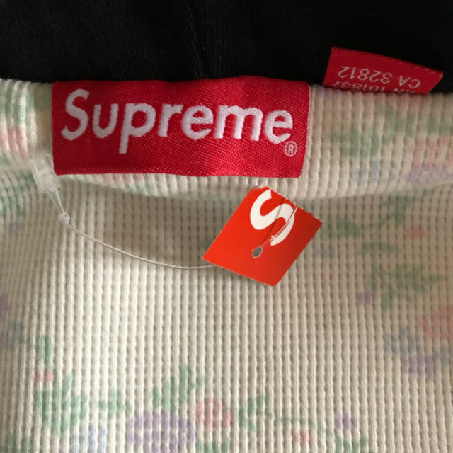 Small Box logo Thermal Zip Up Sweatshirt