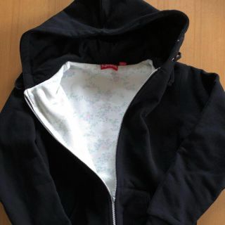 シュプリーム(Supreme)のSmall Box logo Thermal Zip Up Sweatshirt(パーカー)