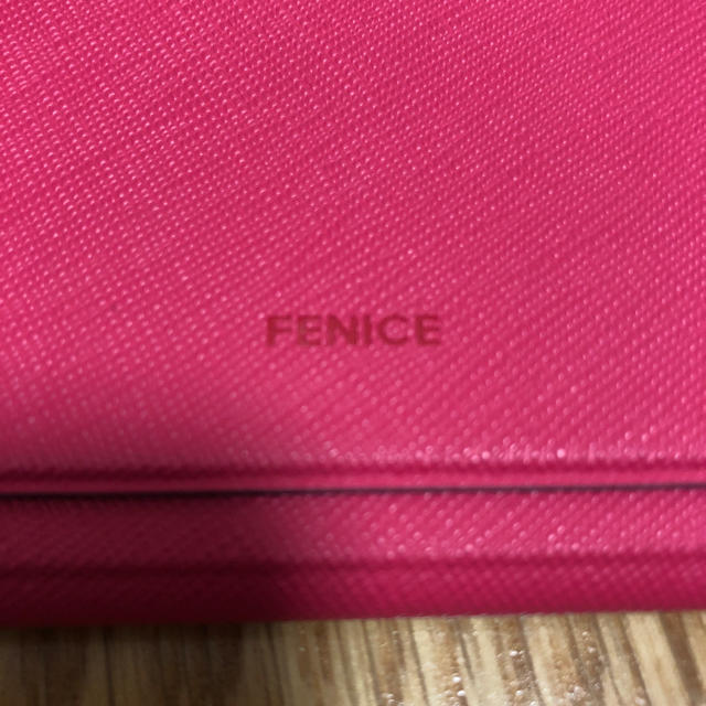 ピンク 名刺入れ カードケース FENICE レディースのファッション小物(名刺入れ/定期入れ)の商品写真