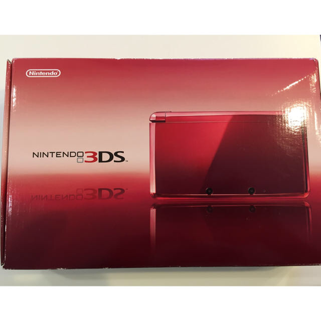 GAMEニンテンドー3DS フレアレッド 新品 ＋ ソフト2個