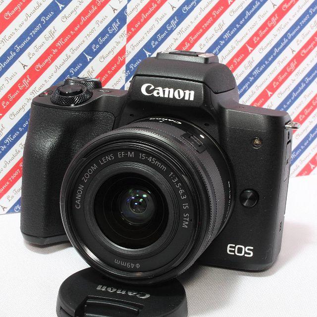 Canon - ❤️新品未使用❤️人気商品❤️Canon EOS Kiss M レンズキット黒