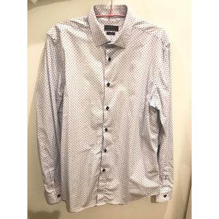 ザラ(ZARA)のZARA MAN ドット シャツ(シャツ)