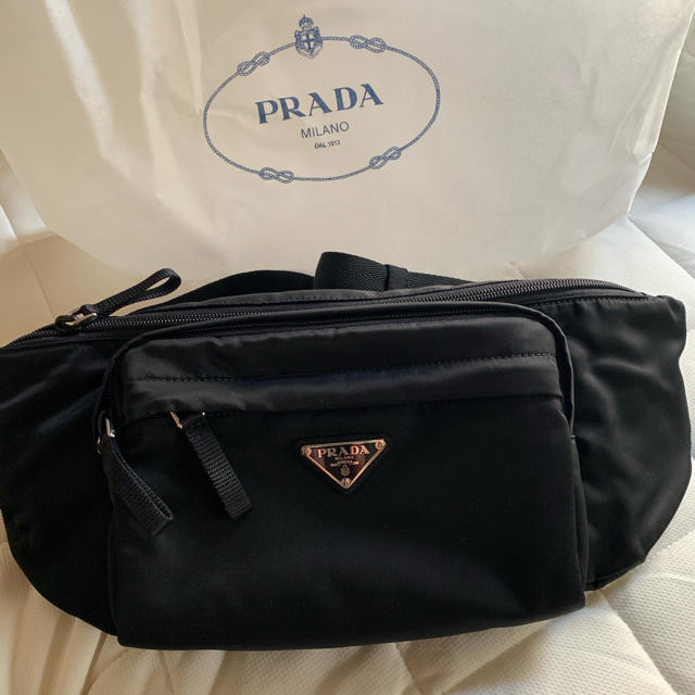 セール 登場から人気沸騰】 PRADA ブラック 新品未使用 プラダ