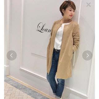 Loungedress ノーカラー ジャケット