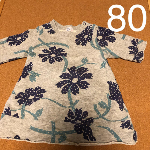 hakka baby(ハッカベビー)のハッカベビー  ワンピース 80 キッズ/ベビー/マタニティのベビー服(~85cm)(ワンピース)の商品写真