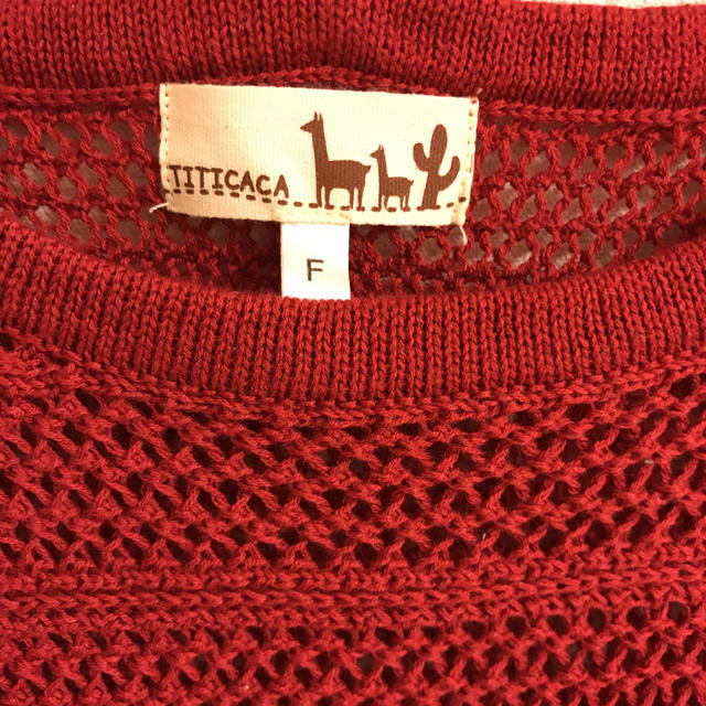 titicaca(チチカカ)のチチカカ かぎ編み サマーニット レディースのトップス(カットソー(半袖/袖なし))の商品写真