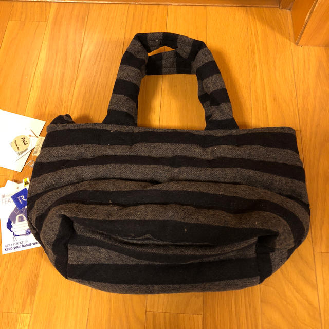 ROOTOTE(ルートート)のROOTOTE☆ボーダートートバッグ♪デリ半額以下！ レディースのバッグ(トートバッグ)の商品写真