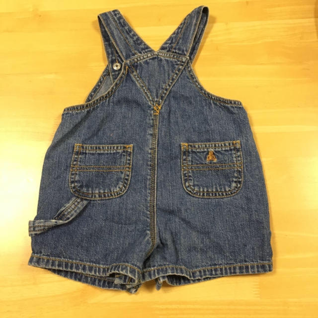 babyGAP(ベビーギャップ)のベビーギャップ オーバーオール デニム 70 キッズ/ベビー/マタニティのベビー服(~85cm)(カバーオール)の商品写真