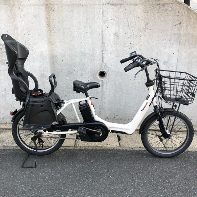 超人気の ニコ - Panasonic 電動自転車 パナソニック 三人乗り 自転車