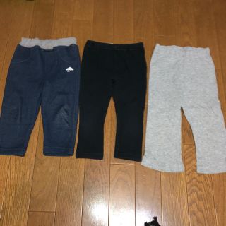 ベビーギャップ(babyGAP)の長ズボン 3枚 80(パンツ)