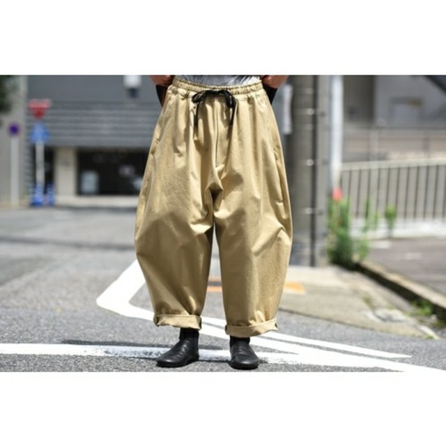 Dulcamara - My Beautiful Landlet チノコクーン紐ビッグパンツ beige