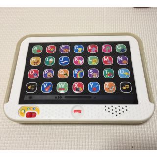 フィッシャープライス(Fisher-Price)のフィッシャープライス★タブレット型の英語のオモチャ(知育玩具)