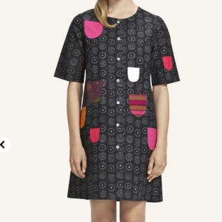 マリメッコ(marimekko)の【ワンピース】美品/marimekko/マリメッコ(ひざ丈ワンピース)