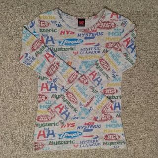 ヒステリックミニ(HYSTERIC MINI)のヒスミニ 長袖Tシャツ 140㎝ 総柄(Tシャツ/カットソー)