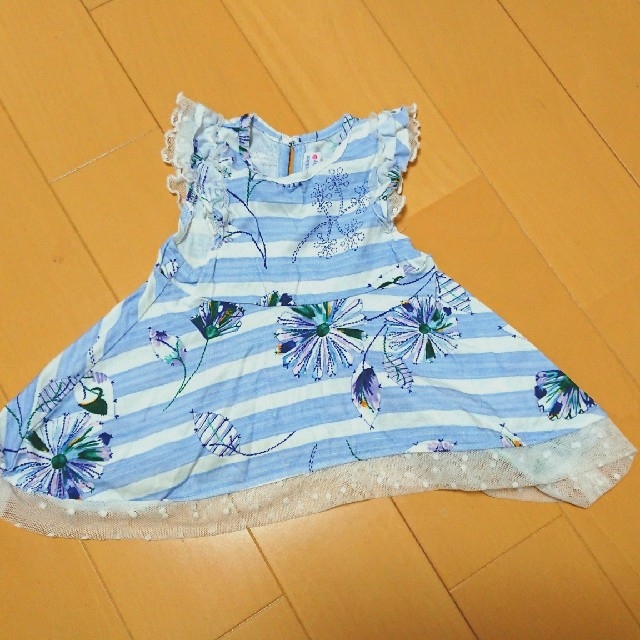 hakka baby(ハッカベビー)の80㎝チュニック キッズ/ベビー/マタニティのベビー服(~85cm)(シャツ/カットソー)の商品写真