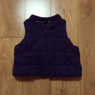 ベビーギャップ(babyGAP)のベビーギャップ  ダウンベスト 80(ジャケット/コート)