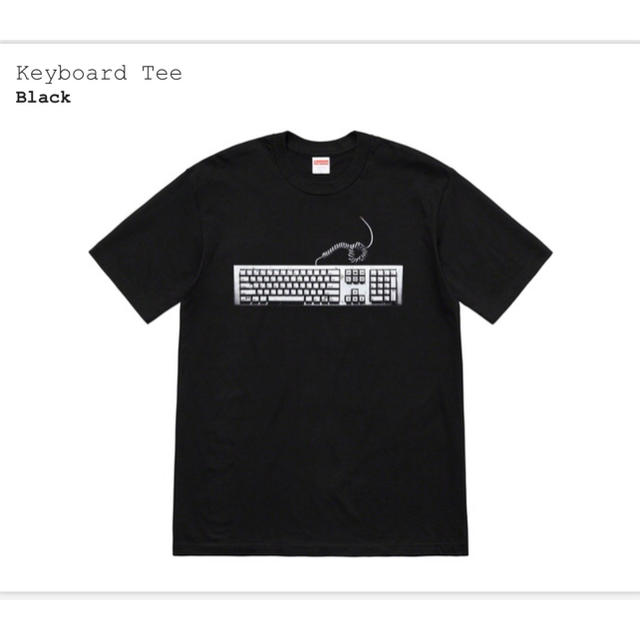 Supreme(シュプリーム)のsupreme keyboard tee メンズのトップス(Tシャツ/カットソー(半袖/袖なし))の商品写真