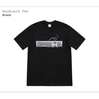 シュプリーム(Supreme)のsupreme keyboard tee(Tシャツ/カットソー(半袖/袖なし))