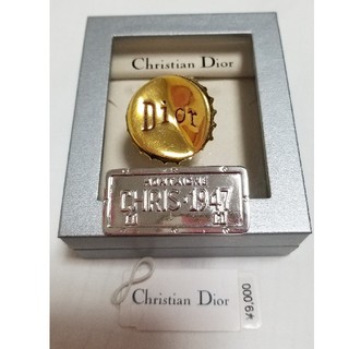 クリスチャンディオール(Christian Dior)の【美品】Christian Dior☆ブローチ2種セット！(ブローチ/コサージュ)
