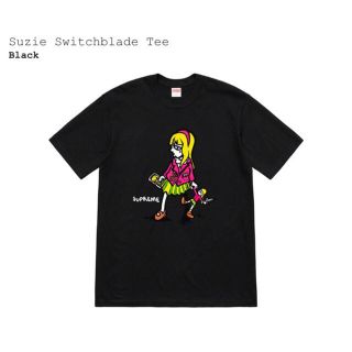 シュプリーム(Supreme)のsupreme suzie switchblade tee(Tシャツ/カットソー(半袖/袖なし))