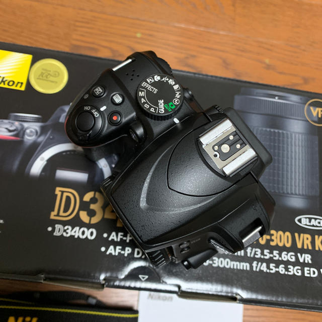 【専用】Nikon D3400 Wズームキット レンズプロテクター保護フィルム付