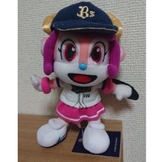 オリックスバファローズ(オリックス・バファローズ)のバファローベル ぬいぐるみキーホルダー(キャラクターグッズ)