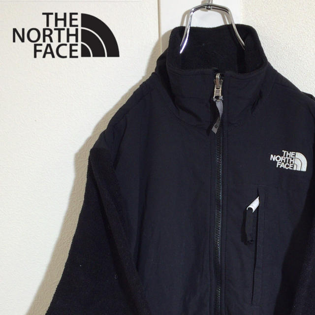 THE NORTH FACE - 古着☆人気 ノースフェイス フリース アウター ワンポイントロゴ 切り替しの通販 by アパレルショップ