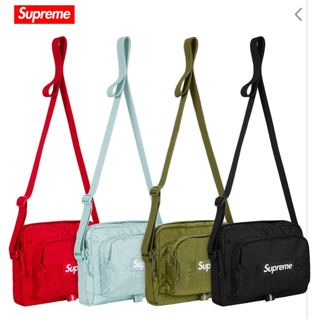 supreme 19ss shoulder bag ショルダーバッグ 黒 ポーチ 1