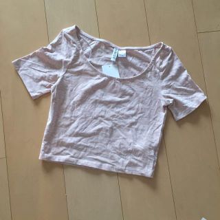 エイチアンドエム(H&M)の新品♡H&Mクロップトップ♡シンプルXS(Tシャツ(半袖/袖なし))