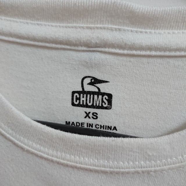 CHUMS(チャムス)のCHUMS Tシャツ ホワイト メンズXS メンズのトップス(Tシャツ/カットソー(半袖/袖なし))の商品写真