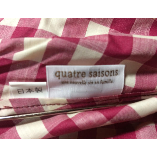 quatre saisons(キャトルセゾン)の折りたたみ傘 レディースのファッション小物(傘)の商品写真