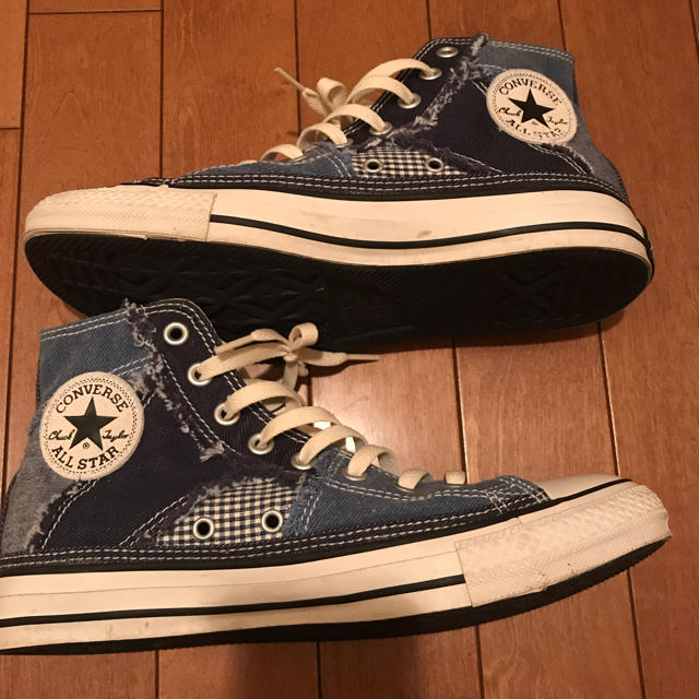 Converse コンバース Converse デニム 切り替え パッチワークの通販 By Tac S Shop コンバース ならラクマ