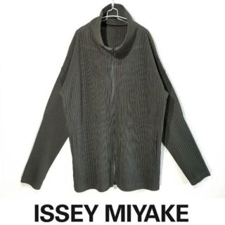 ISSEY MIYAKE - homme plisse issey miyake ジップ ロングスリーブ