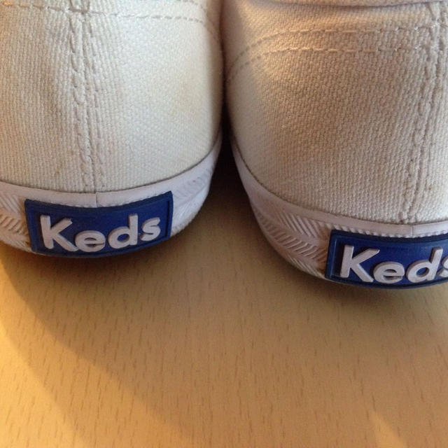 keds 白キャンバススニーカー レディースの靴/シューズ(スニーカー)の商品写真