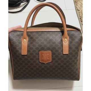 セリーヌ(celine)のvintage セリーヌ/monogram boston  (ボストンバッグ)