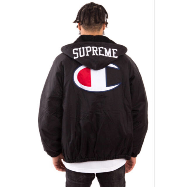 Champion Sherpa Lined Hooded Jacket - ナイロンジャケット