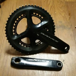 シマノ(SHIMANO)のデュラエース クランクセット fc-r9100 170 52/36(パーツ)