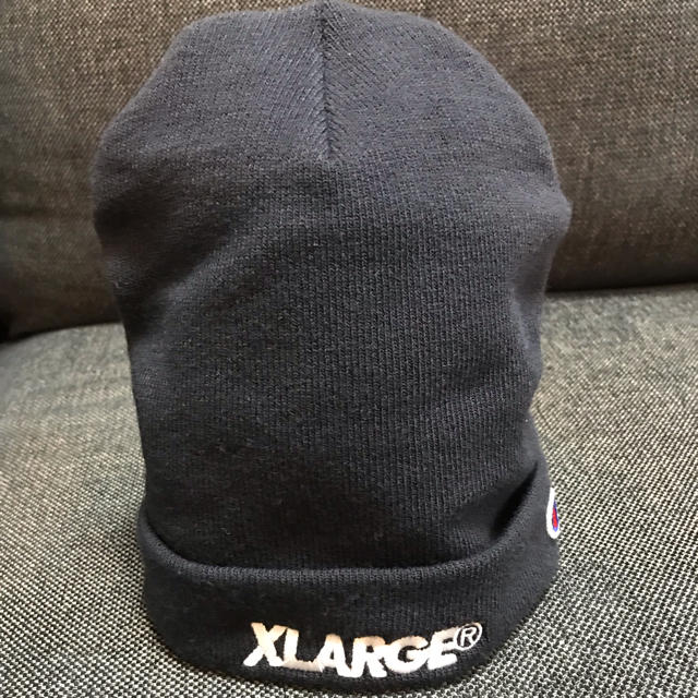 XLARGE(エクストララージ)のX-LARGE × champion ニットキャップ ビーニー beanie メンズの帽子(ニット帽/ビーニー)の商品写真