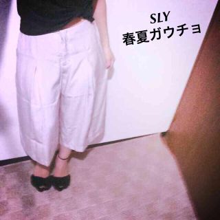 スライ(SLY)のSLY 春夏ガウチョ(デニム/ジーンズ)