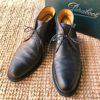 パラブーツ Paraboot スエードチャッカブーツ 別注 ゲルニー UK7