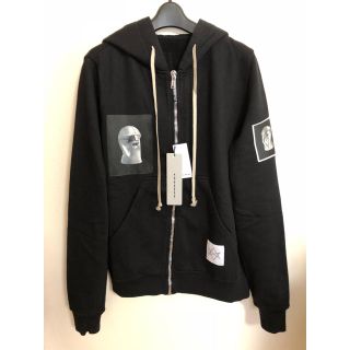 人気の たくみrick owens ジップパーカー ダークシャドウ パーカー
