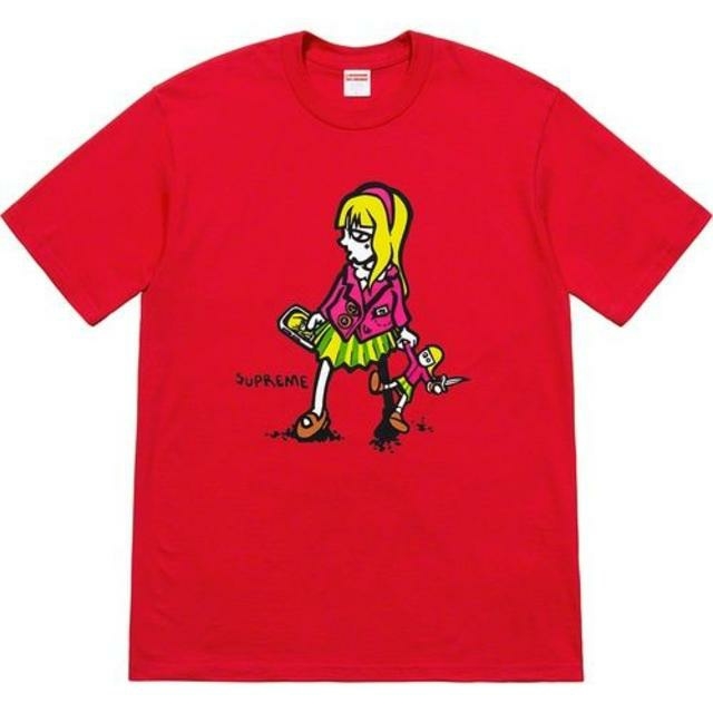 Supreme(シュプリーム)の【XL】 supreme Suzie Switchblade Tee red メンズのトップス(Tシャツ/カットソー(半袖/袖なし))の商品写真