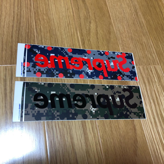 supreme   ギャルソン  ステッカーセット