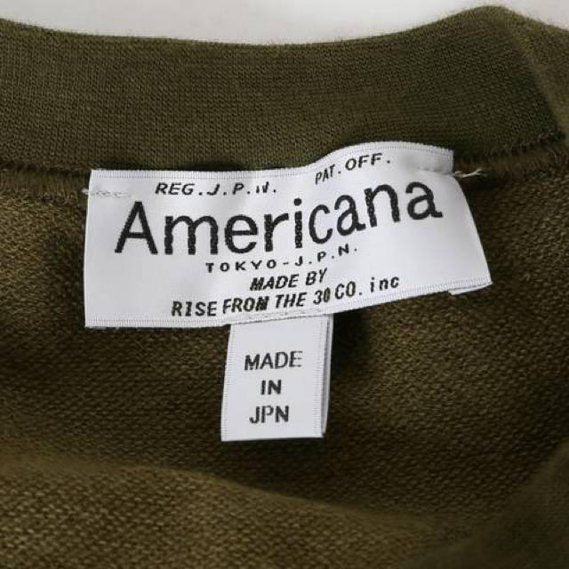 AMERICANA 19SS ハイネックサイドZIPスウェットワンピース カーキ www ... AMERICANA 19SS ハイネックサイドZIPスウェットワンピース カーキ