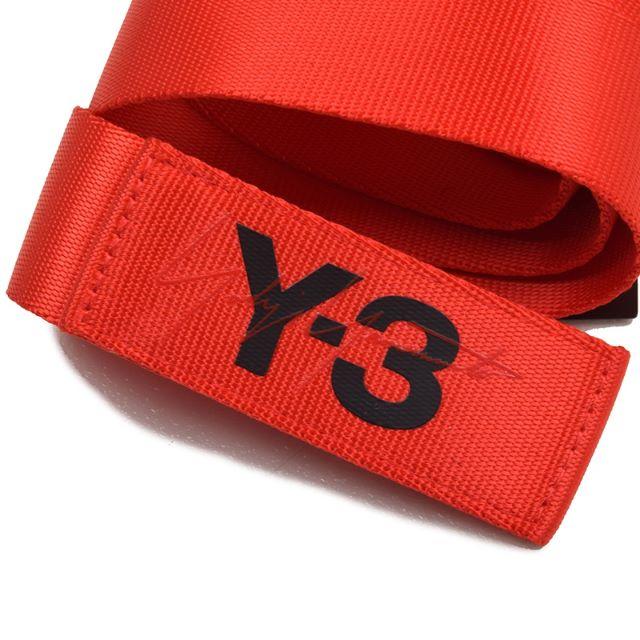 Y-3  ヨウジ ヤマモト レッドベルト DY0522  L