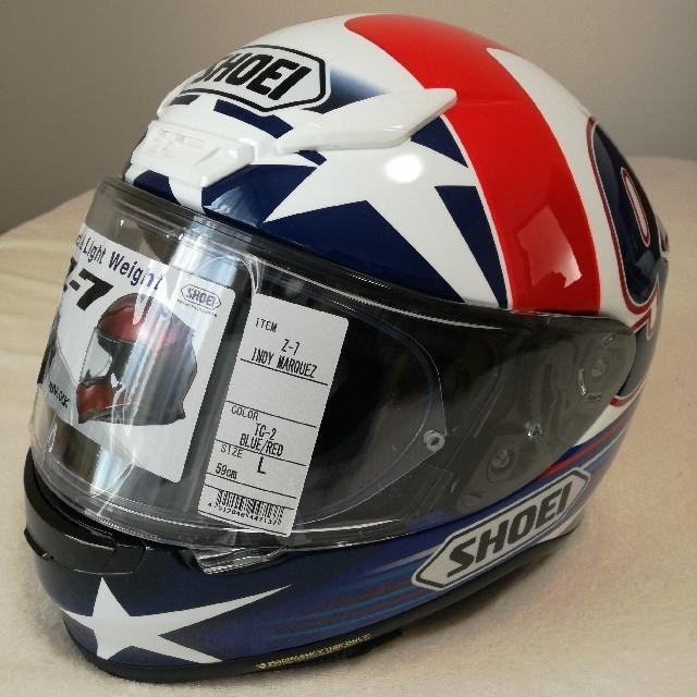 ☆最終値下げ！新品、希少☆SHOEI Ｚ-7 INDY MARQUEZ モデルTC-2製造日